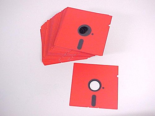 Qty 200 New 5 1/4 Inch 1.2 MB Floppy Disks Diskettes Red