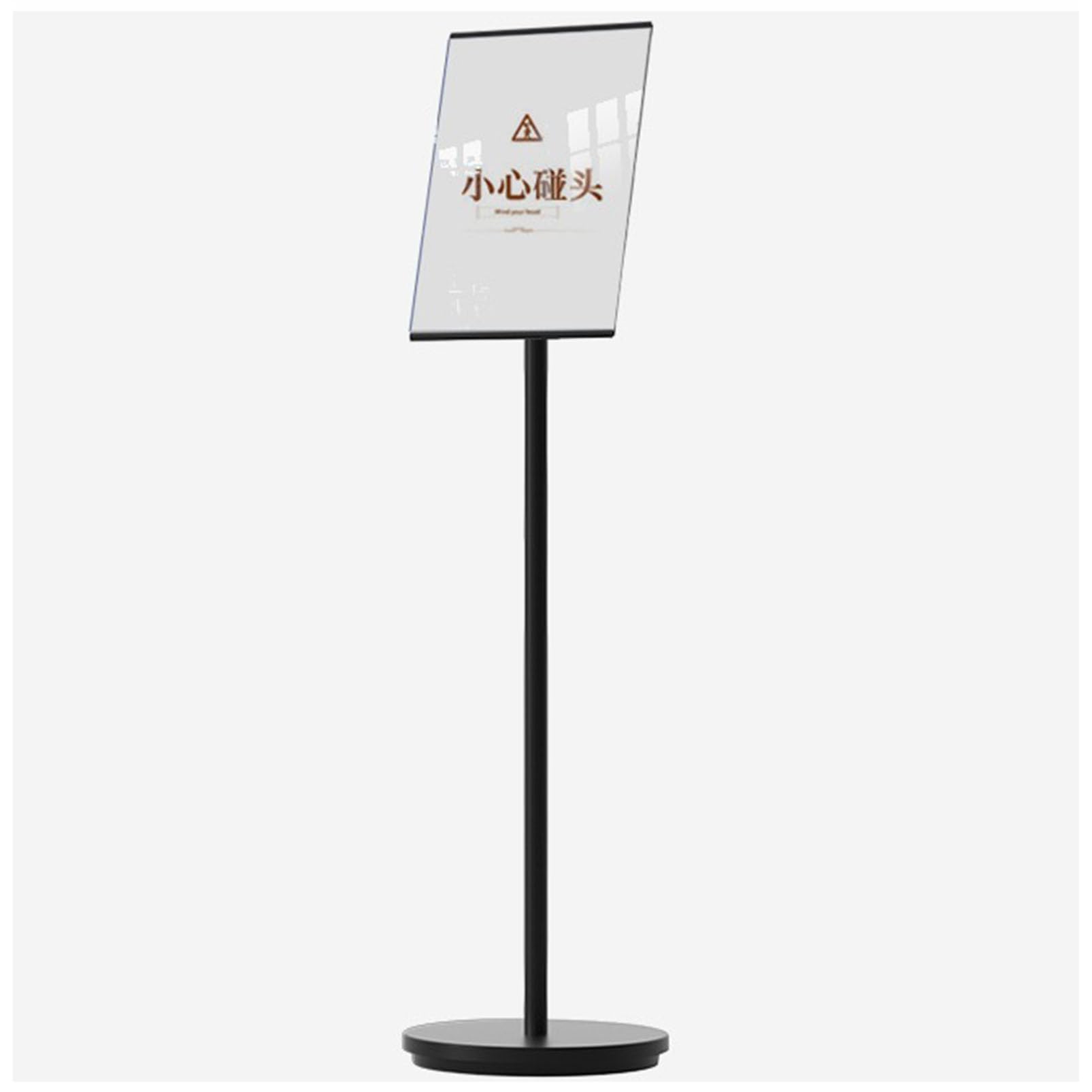 Soporte para carteles, versátil para carteles y avisos, ideal para bodas y eventos de negocios, soporta orientación vertical y horizontal