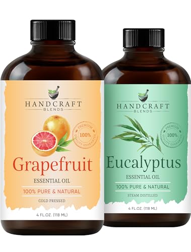 Set de Aceites Esenciales Eucalipto y Toronja 2 x 4 Fl Oz