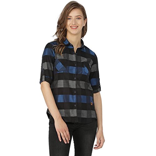 Image of PINACOLADA Women's Checkered Casual Shirt