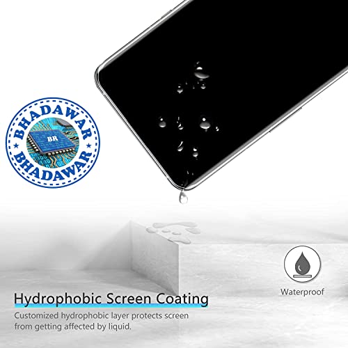 Image of Curved Tempered Glass Design for Oneplus 8 Pro Advanced Border Less Full Edge to Edge 3D Curved UV Screen Protector and Easy Installation Kit