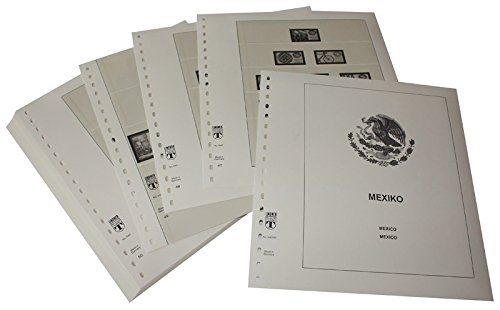 Feuilles Mexique LINDNER 1992-1998 classer timbres postes