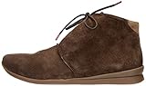 Obermaterial: Velour THINK! Damen SPUAT nachhaltige Leder gefütterte Stiefelette, 3020 Umbra/Kombi, 42.5 EU