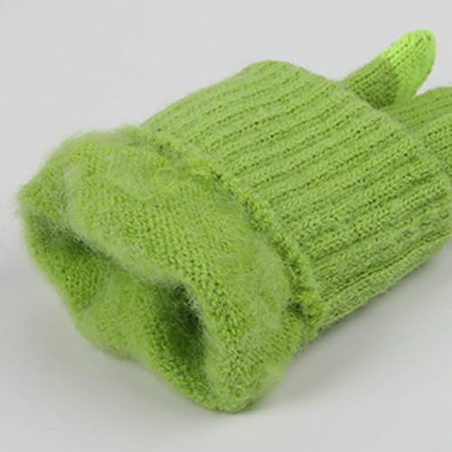 Conjunto de invierno polar a rayas con gorro y bufanda térmica para el frío 2