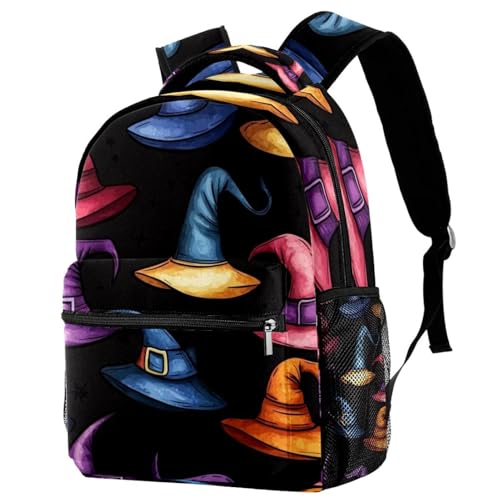 Sac à dos camping et voyage enfant avec imprimé sorcière fun