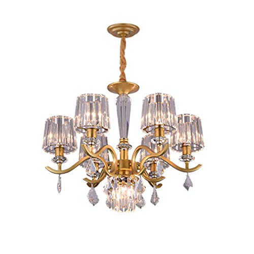 Chandelier cristal luxe LED moderne noir 60x46cm pour une salle à manger raffinée