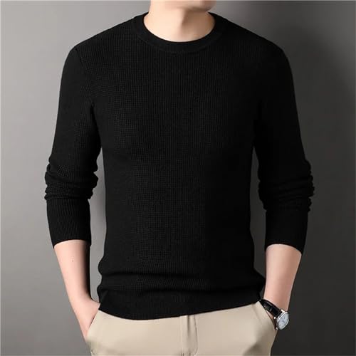 Pull à col rond pour homme idéal pour vos sorties cocooning d'hiver - 3
