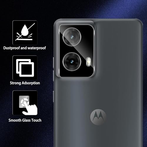Image of Xmon Back Camera Lens Protector for Motorola G85 (1 Pack) Premium Camera Glass Protector Guard, Anti-Scratch, Ultra-Clear, Easy Installation