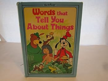 Hardcover walt disney's words that tell you about things Book