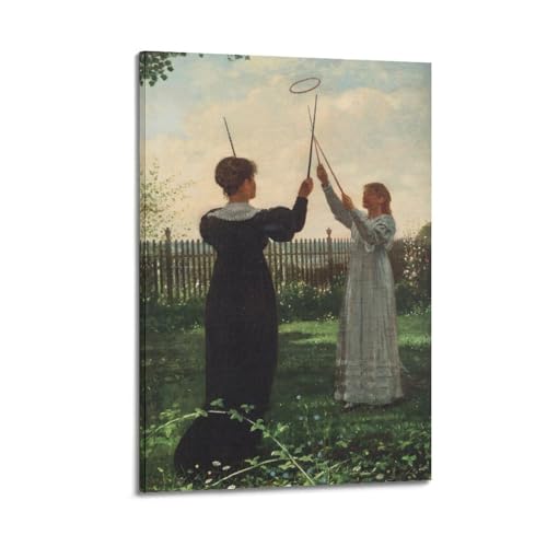 Winslow Homer - Póster artístico para el trabajo, diseño de aros de gracia