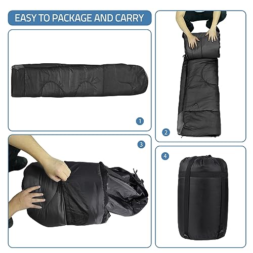Schlafsack Sundom Outdoor für Camping in 3 Jahreszeiten für Erwachsene