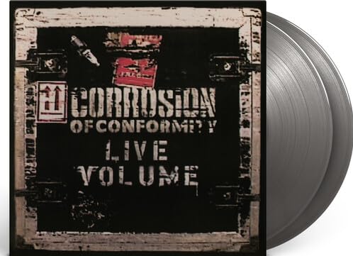 Corrosion of Conformity Vinyl, Live Volume Record, Silver 180g 2LP