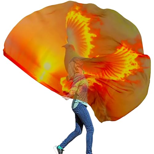 Wuchieal Porphetic Praise Dance Worship Flex Flag, radius 74