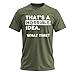 Thats a Horrible Idea What Time T-Shirt Funny Sarcastic Drinking Humor Men's Women's T Shirt Green Heather Large