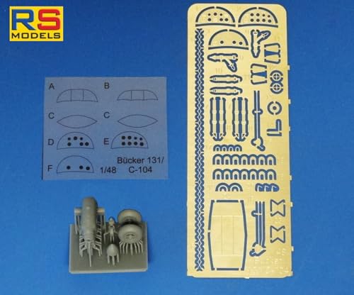 Kit RS Models B 131D 1/48 haute précision pour modéliste chevronné - 6