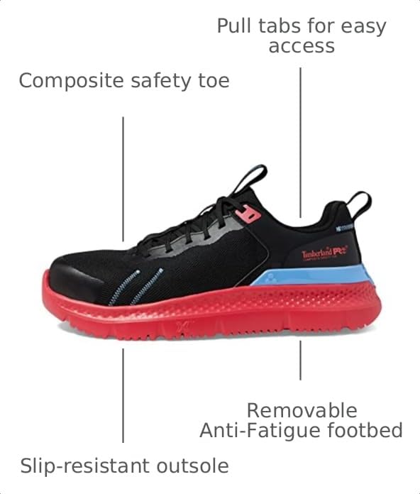Image of Timberland PRO Men's Setra Low Comp Toe Work Shoes