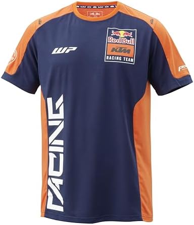 KTM Red Bull Racing Team Replica Team Tee T-Shirt Large Orange/Navy