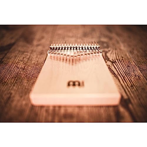 Sonic Energy Massivkörper Kalimba – C-Dur, 17 Töne – Ahornholz – Für Meditation, Yoga, Percussion – Inkl. Zubehör (KL1704S)