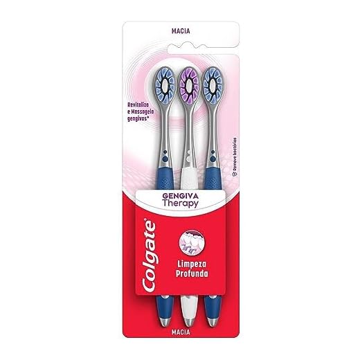 Colgate Escova De Dente Gengiva Therapy 3 Unid