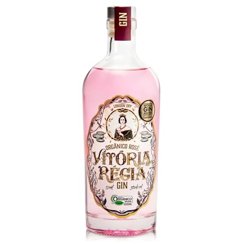Vitoria Regia Gin Vitoria Regia Rose Organico 750Ml Sabor Rosê 750Ml