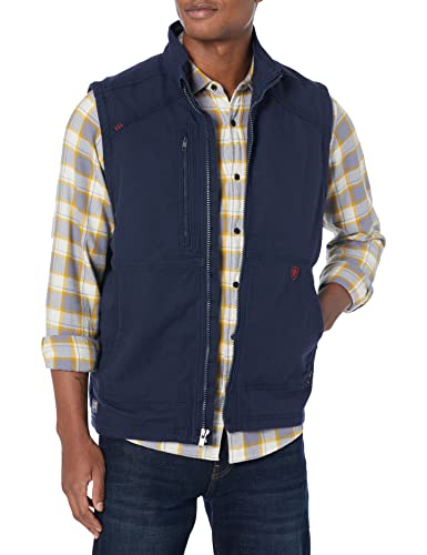 ARIAT Men's FR DuraLight Stretch Canvas Vest