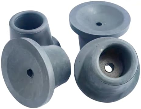 Miniatura 7 de Silla de ducha con patas de goma de repuesto, puntas de silla de ducha resistentes, puntas de caña de goma para silla de ducha, banco de ducha,