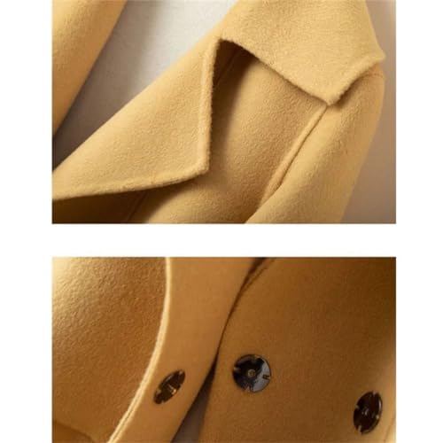 Winter Coat Women Wool Jacket Autumn Double-Sided Cashmere Coat Female Short Black Outerwear Clothes3