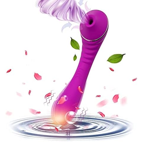 Masajeador eléctrico Ŝạtisfyęr pro 5 Vîbràdőrésmüjer Sêxùâl 7 * 10 Modos Sụččîôņådør de Clítøríș Femènịnô Carga USB Ŝạtisfyęr100% resistente al agua (Púrpura) Cover