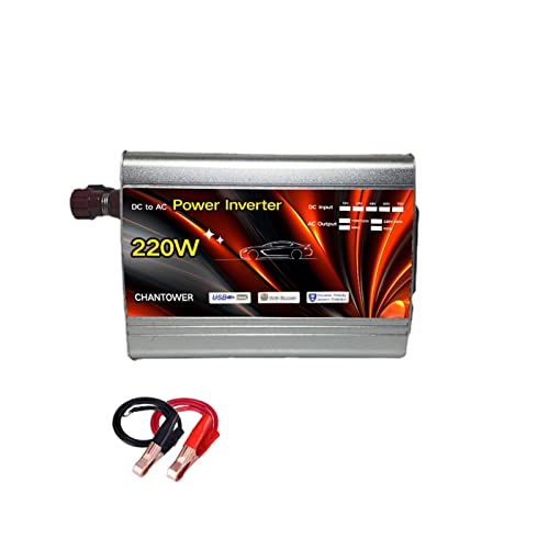 Onduleur pour voiture 12v 220v transformateur solaire camping car