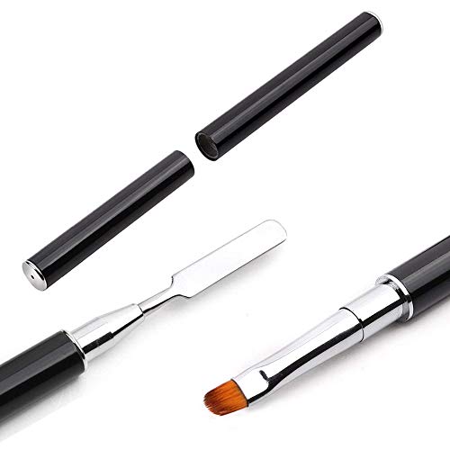 Polygel Brush And Picker Brush Tool For Uv Poly Gel (Black) #TOP1