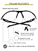 Bifocal Safety Glasses SB-9000 PS Clear, 2.50
