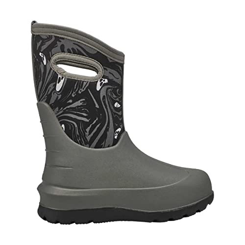 Bogs Neo - Classic Spooky (Toddler/Little Kid/Big Kid) Gray Multi 13 Little Kid M #TOP3