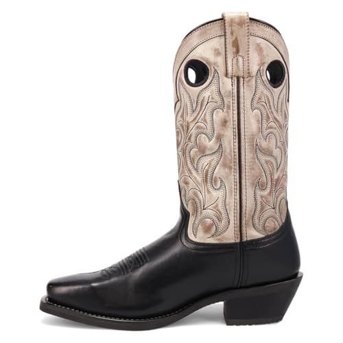 Image of Laredo Black Westgate Men's Leather Western Boots 70004
