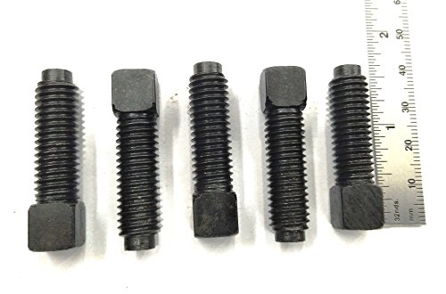 Image of Set of 5 Square Head Bolts M10 x 1.5 Thread for T2 Lathe Quick Change Tool Post's Holder