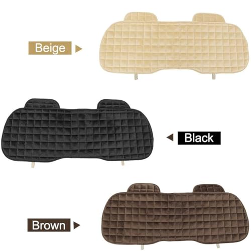 Generic 車用後部座席シートカバー137x48.5cm ブラック