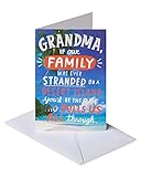 American Greetings Birthday Card for Grandma (Desert Island)