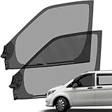 Insektenschutzgitter: Insektennetz Seitenscheibe speziell für Mercedes-Benz Vito 1996-2025 umfasst zwei Voderfenster. Auf dem Fahrersitz befindet sich ein Reißverschlussdesign für einfachen Zugriff auf Dinge