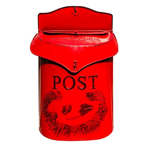Buzón de Pared para Correo, buzón Resistente a la Intemperie de 39,5 x 27 cm, buzón de Correo para Cartas de Montaje en Pared, Resistente y Seguro, para Paredes, portone