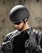 ILM Motorcycle Half Helmet with Sunshield Quick Release Strap Half Face Fit for Cruiser Scooter DOT Approved (Matte Black, XX-Large)