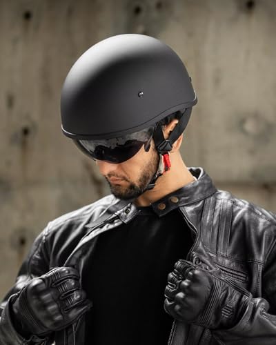 ILM Motorcycle Half Helmet MH201