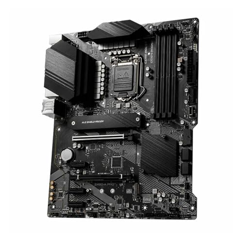 Motherboard Fit for MSI LGA 1200 Z490-A PRO Motherboard 128GB Intel Z490 PCI-E 3.0 Desktop Mainboard M.2 Dual Channel DDR4 4000MHz Memory