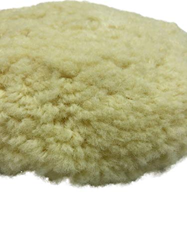 Body Works - Wool Buffing Pad 7-Inch (7 ) - Professional Grade Buffing Pad - 1 Pad