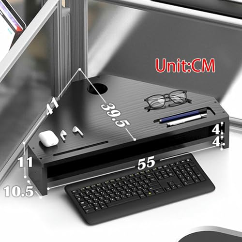 Support d'écran d'ordinateur portable pour libérer l'espace bureau