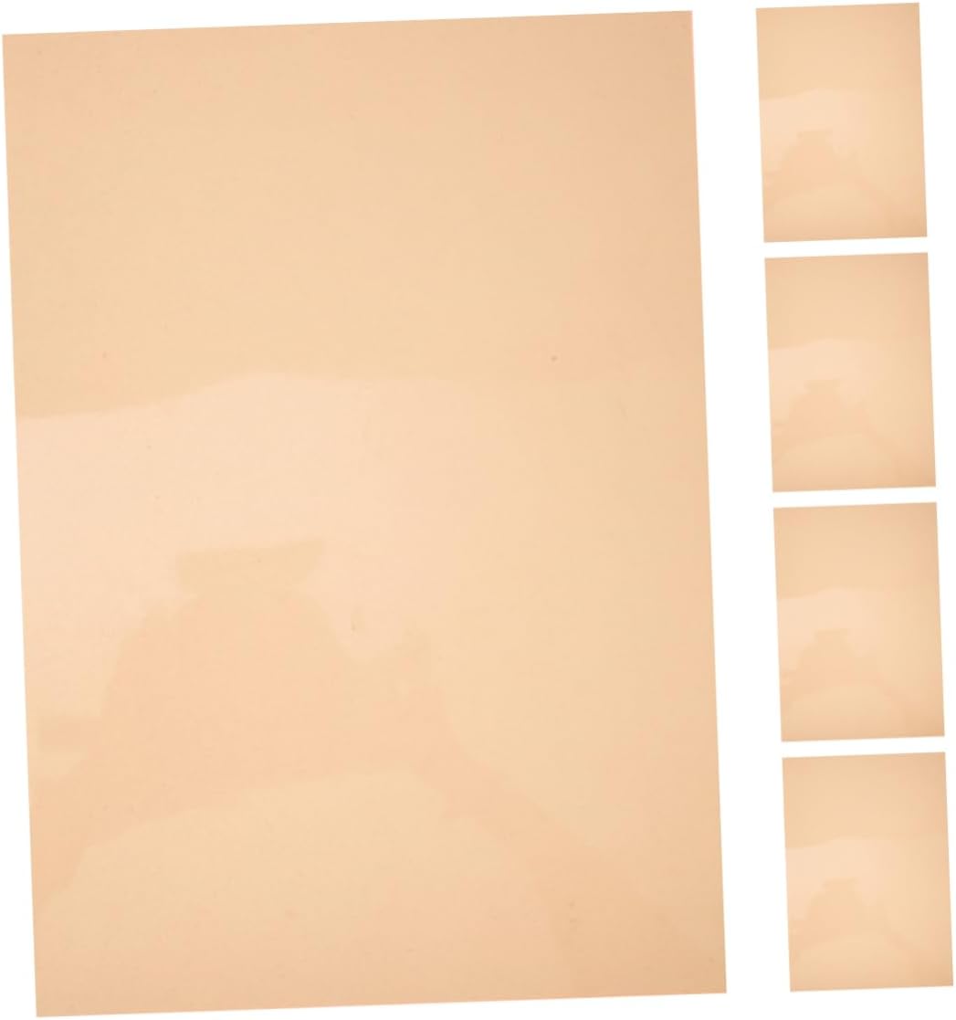 Lighting Diffuser Sheets 5 Sheets PVC Film Gels for Photography Versatile Light Filters