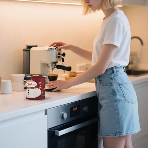 Envase para café con decoraciones navideñas 500ml miniatura 7
