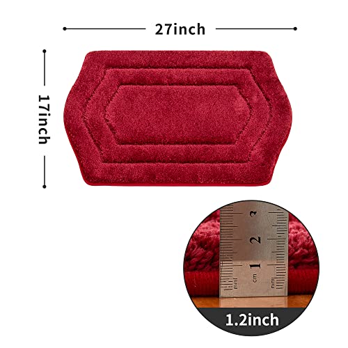 Tapis de bain en lin de polyester haute densité et ultra absorbant