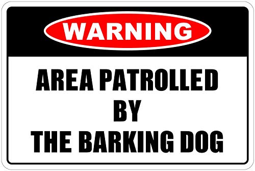 Cortan360 Area Patrolled Barking Dog Warning 8