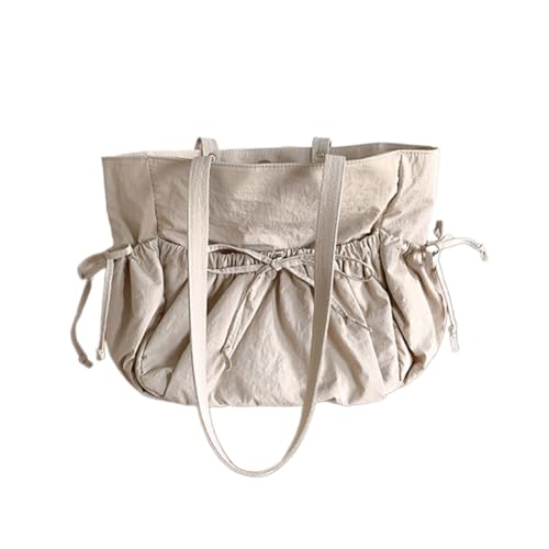 Sac à bandoulière coréen grande capacité en nylon étanche à plusieurs poches
