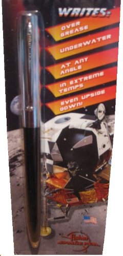 Fisher APOLLO Black & Chrome SPACE PEN - S251 (New In Pack)