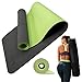 ILSACO® Premium doppelseitige Gymnastikmatte rutschfest inklusive Tragetasche / Yogamatte / Fitnessmatte / Sportmatte 🙼 Patentierte deutsche Marke